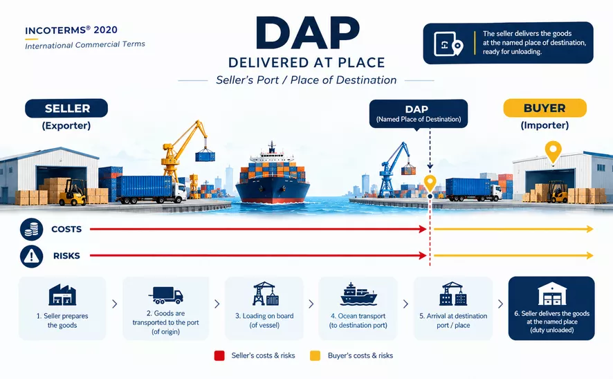 DAP (Delivered at Place)