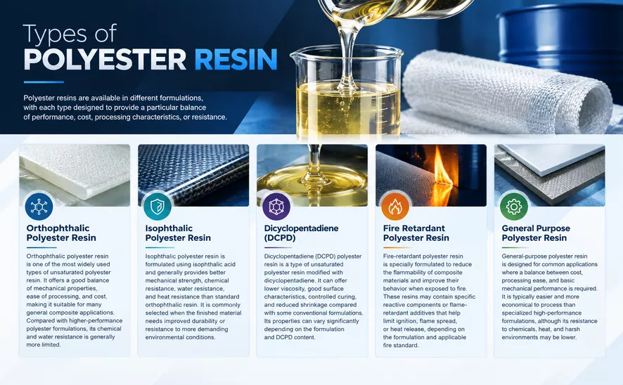 Types Polyester Resin